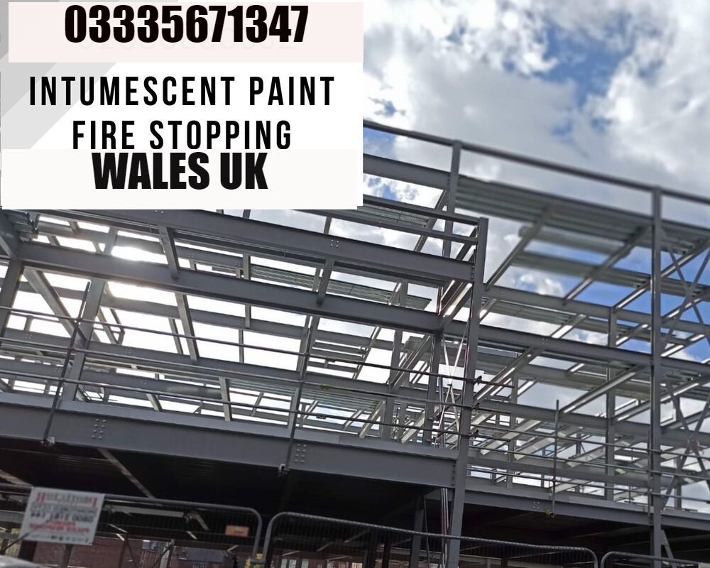 INTUMESCENT PAINT CONTRACTORS CARDIFF WALES 