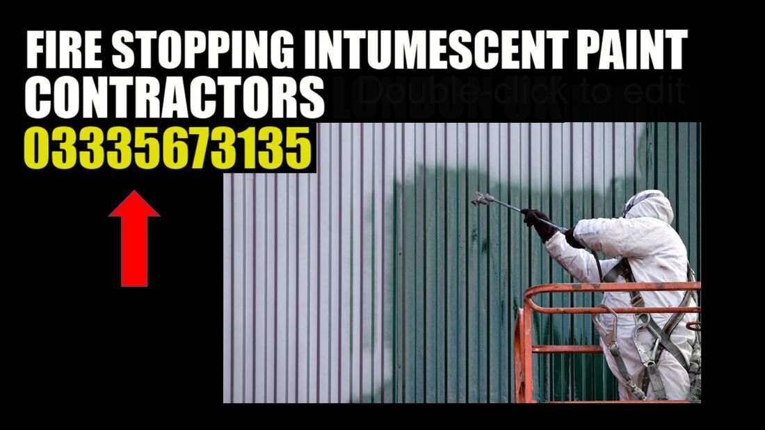 intumescent paint contractor steel structure fire proofing UK