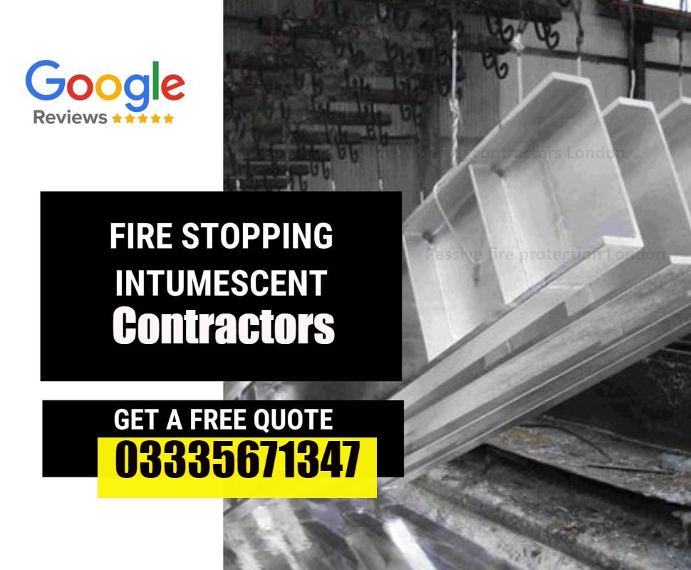 INTUMESCENT PAINT CONTRACTORS, UK FIRE STOPPING, INTUMESCENT PAINT INSTALLERS 