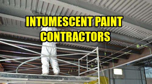 Intumescent paint contractors - intumescent paint sprayers - commercial sprayers